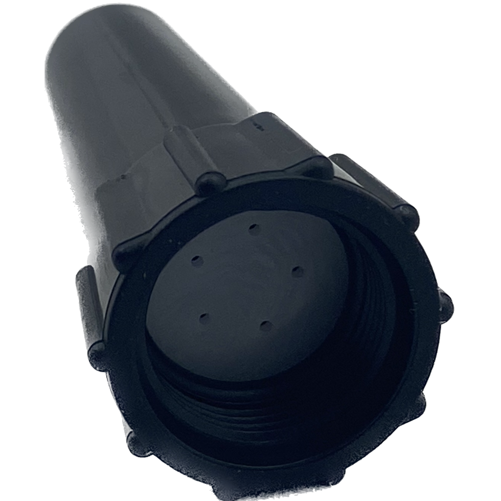 Alumasc Nozzle (Black Plastic) with creamer