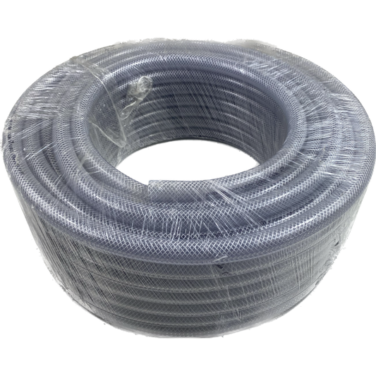 Braided Pipe - PVC 12.5mm ID 30m Roll