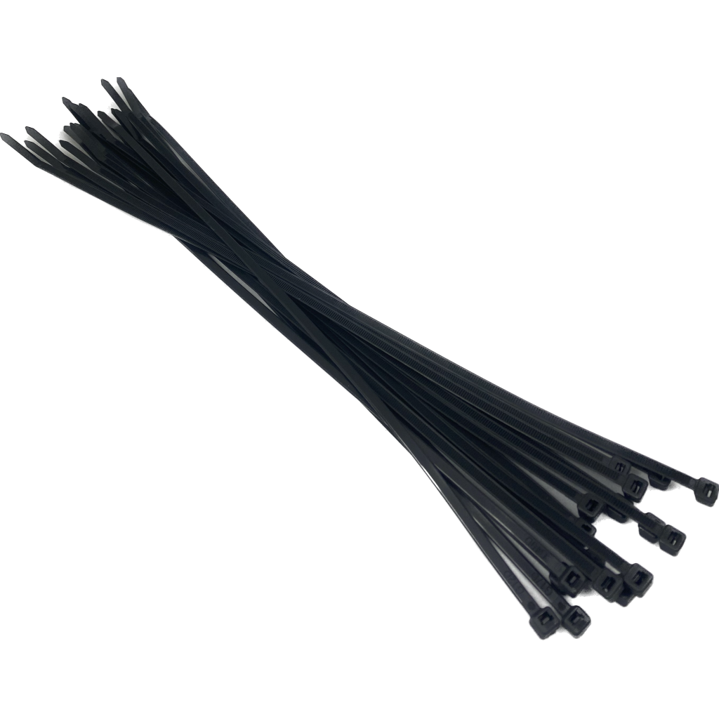 Black Cable Ties (370mm x 4.8mm)