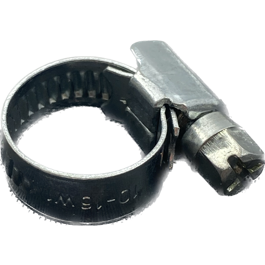 Hose Clamp - 10-16mm (9mm Wide Band Worm Drive)