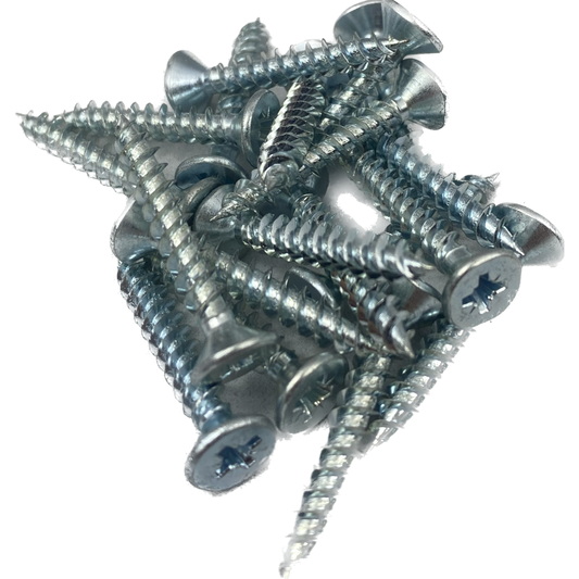 Twin Thread Woodscrew 8 x 1" (Box of 200)