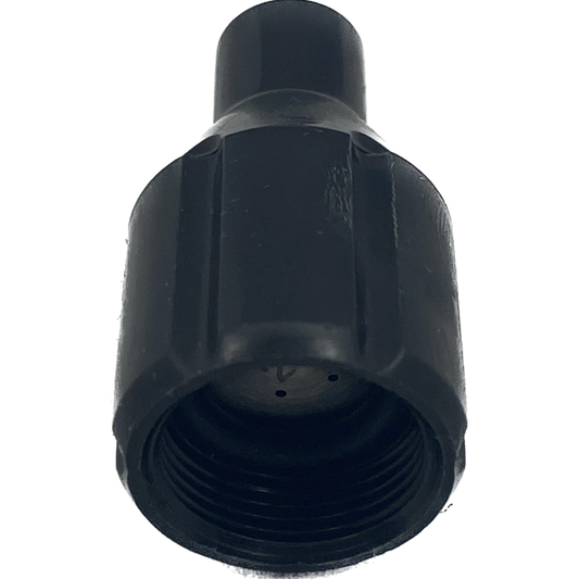 Alumasc Metered Nozzle (Black Plastic) with Creamer